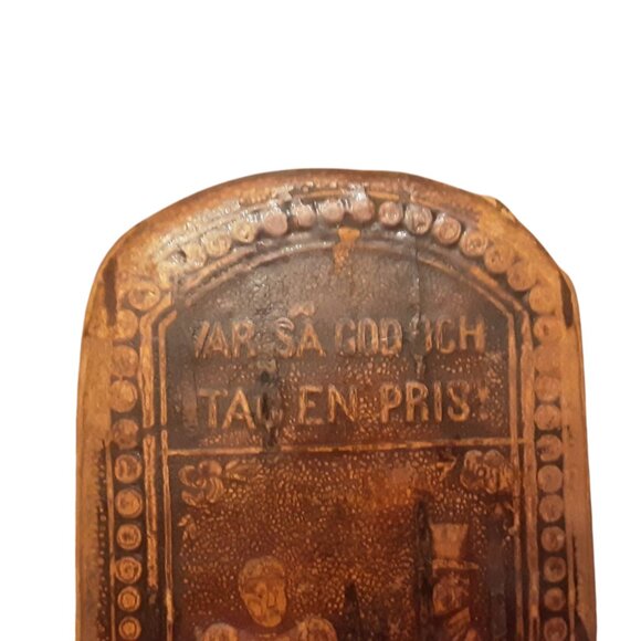 Antique Birch Bark Wooden Snuff Box. Sweden. 19th Century - Picture 2 of 10